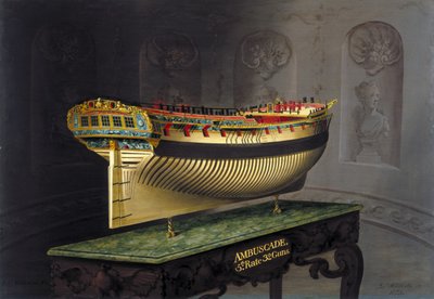 HMS Ambuscade, 1775 da Joseph Marshall