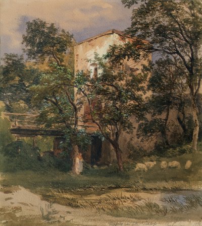 Ingresso al castello di Seebenstein da Joseph Martin Höger