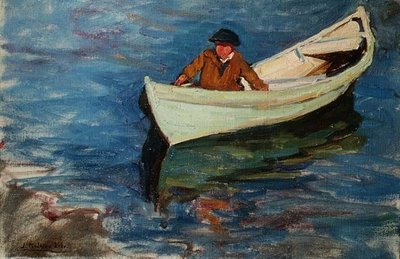 La Piccola Barca a Remi da Joseph Milner Kite