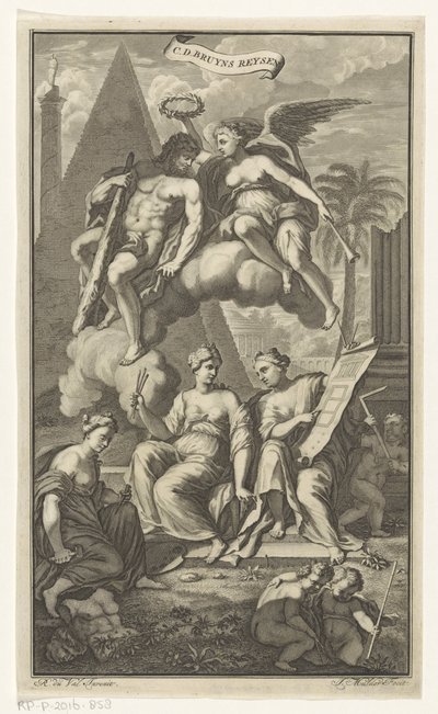 Ercole incoronato da Vittoria da Joseph Mulder