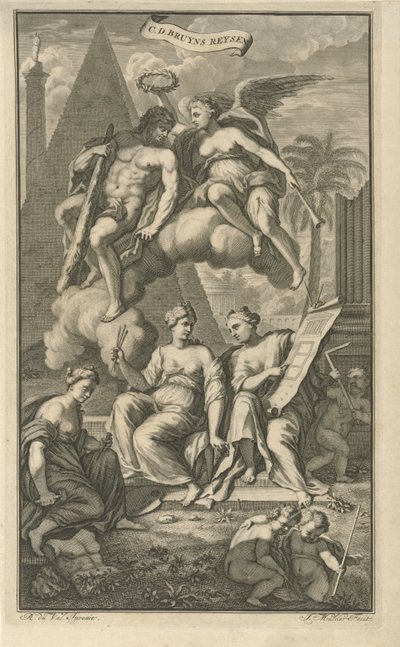 Ercole incoronato da Vittoria da Joseph Mulder