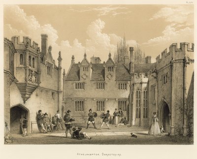 Athelhampton, Dorsetshire da Joseph Nash