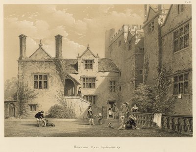 Borwick Hall, Lancashire da Joseph Nash