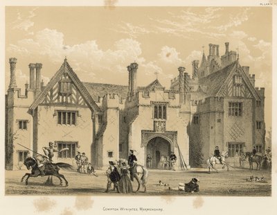 Compton Wynyates, Warwickshire da Joseph Nash