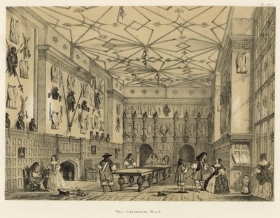 Sala, Littlecotes, Wilts da Joseph Nash