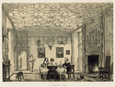 Sala, Wakehurst, Sussex da Joseph Nash