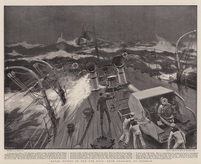 Doveri navali in Estremo Oriente, dalla nave ammiraglia al rimorchiatore da Joseph Nash