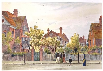 Newton Grove: Bedford Park da Joseph Nash