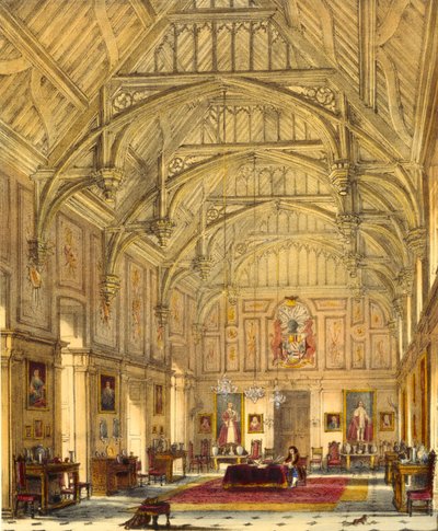 La Grande Sala, Biddington, Surrey, 1600, da 