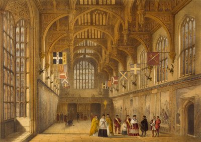 La sala, Hampton Court, c.1600, da 