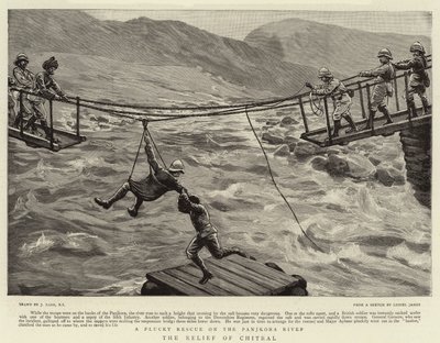 Il Soccorso di Chitral da Joseph Nash