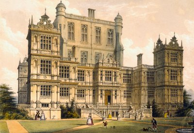 Wollaton Hall, Nottinghamshire, 1600, illustrazione da 