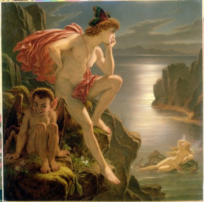 Oberon e la sirena da Joseph Noel Paton