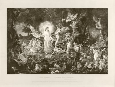 La lite - Oberon e Titania da Joseph Noel Paton