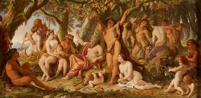 Il canto di Sileno da Joseph Noel Paton