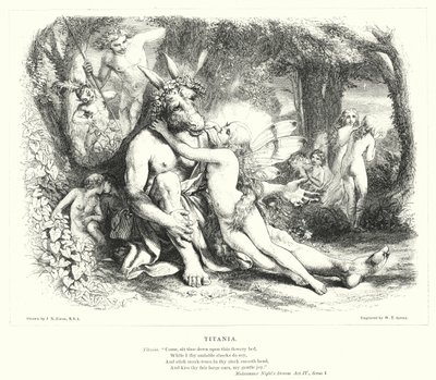 Titania da Joseph Noel Paton