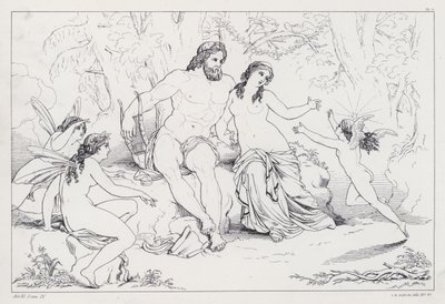 Prometeo Liberato di Shelley, Atto III, Scena 4 da Joseph Noel after Paton
