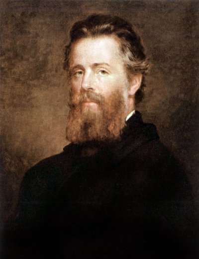 Herman Melville, c.1870 da Joseph Oriel Eaton