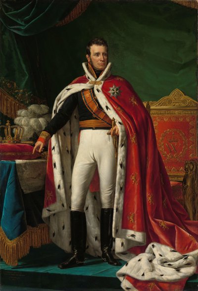 Ritratto di Guglielmo I, Re dei Paesi Bassi da Joseph Paelinck