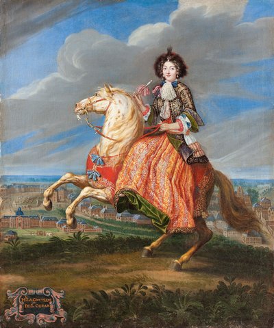 Ritratto equestre di Françoise Madeleine Claude de Saint-Géran da Joseph Parrocel
