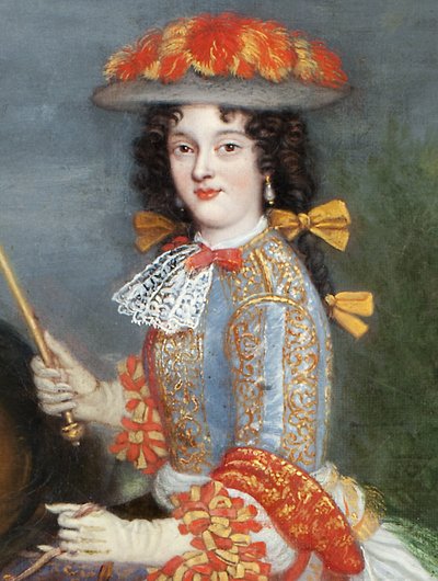 Parrocel - Marie Anne Mancini - Castello di Skokloster (ritagliato-modificato) da Joseph Parrocel