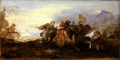 Scena dalla Storia Antica da Joseph Parrocel