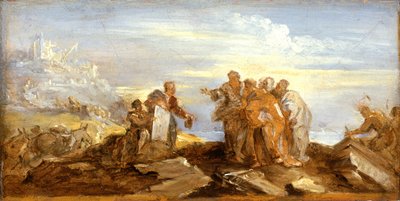 Scena dalla storia antica, c.1680-90 da Joseph Parrocel