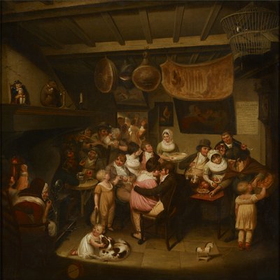 Eccles Wakes: Interno di una Birreria da Joseph Parry