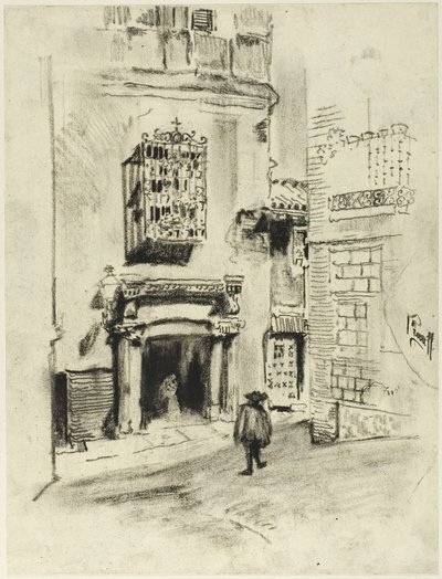 Un portone, Toledo da Joseph Pennell