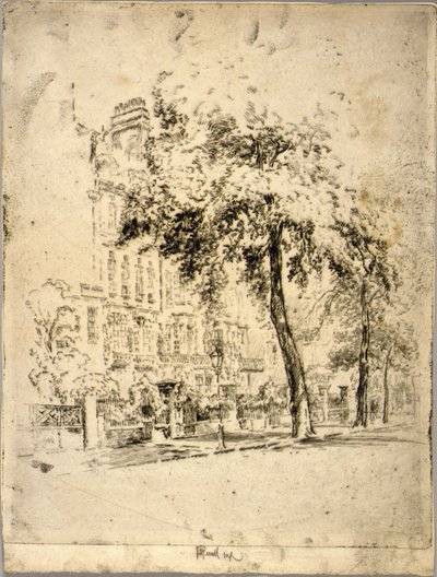 Grande Albero - Passeggiata di Cheyne da Joseph Pennell