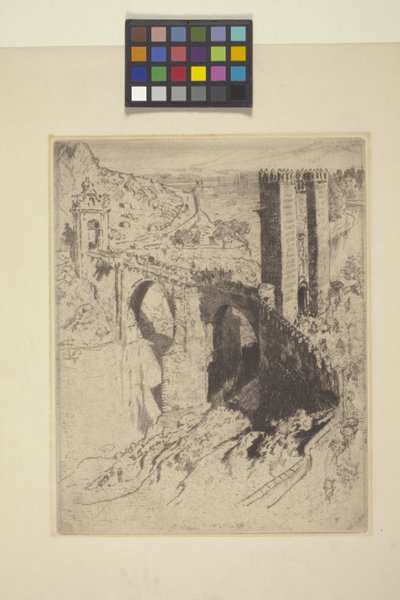 Ponte di Alcantara da Joseph Pennell