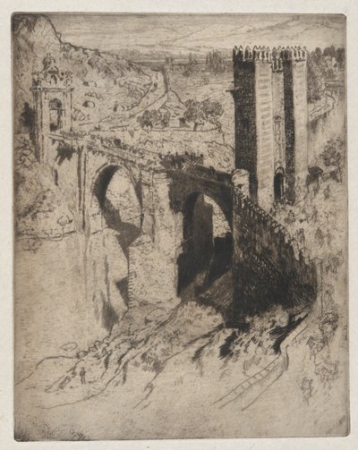 Ponte di Alcantara da Joseph Pennell