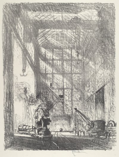 Portare il cannone da Joseph Pennell