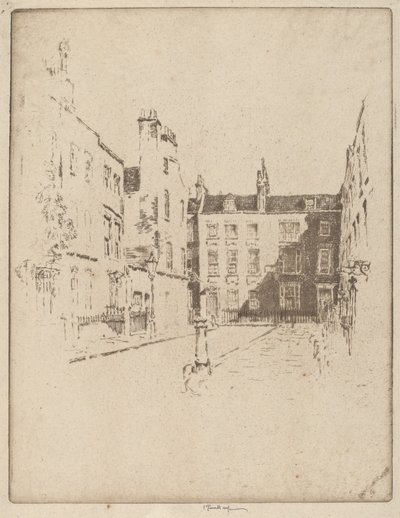 Cowley Street, Westminster da Joseph Pennell