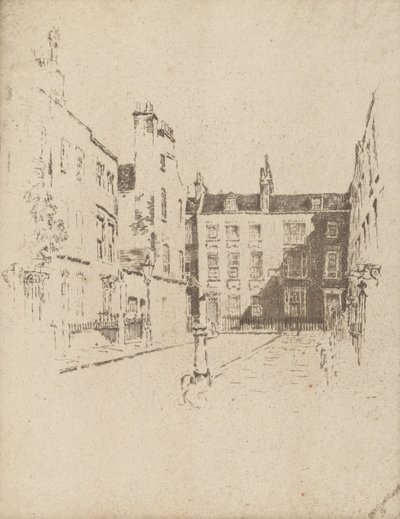 Cowley Street, Westminster da Joseph Pennell