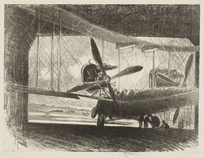 Lavoro di guerra inglese: Il grande insetto da Joseph Pennell