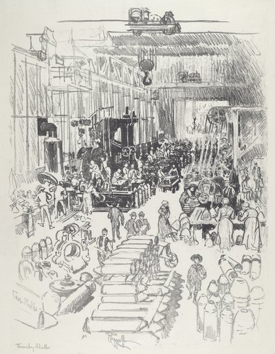Finitura dei proiettili da Joseph Pennell