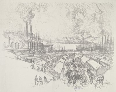 Le Cinque da Joseph Pennell