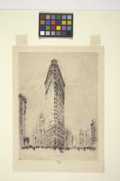 Flat Iron Building da Joseph Pennell