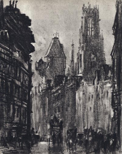 Fleet Street da Joseph Pennell