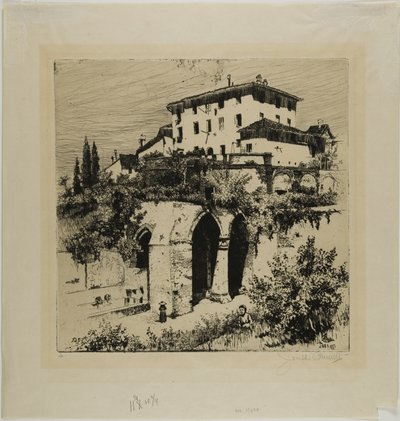 Fonte Nuova, Siena da Joseph Pennell
