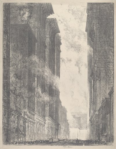 Quarta Avenue, 1910 da Joseph Pennell