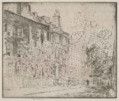 Great College Street, Westminster da Joseph Pennell