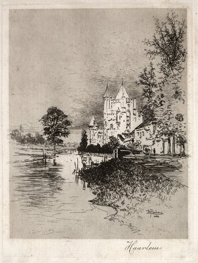 Haarlem, 1884 da Joseph Pennell