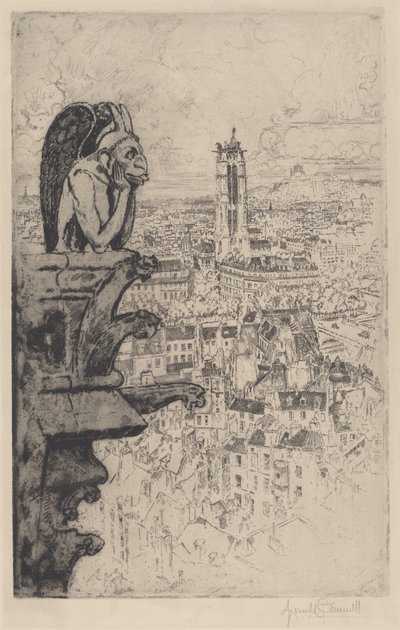 Le Stryge da Joseph Pennell