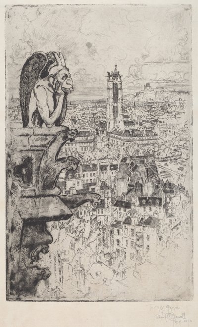 Il Stryge da Joseph Pennell