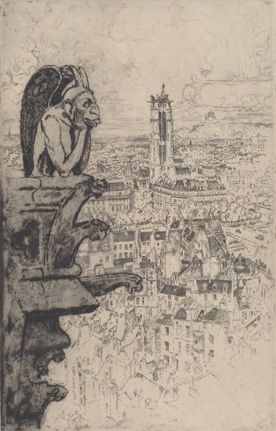 Le Stryge da Joseph Pennell