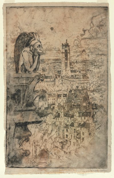 Le Stryge, 1893 da Joseph Pennell