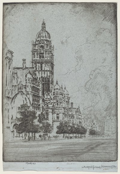 Magnifico Kensington da Joseph Pennell