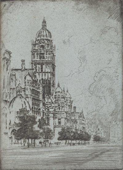 Magnifico Kensington, 1904 da Joseph Pennell